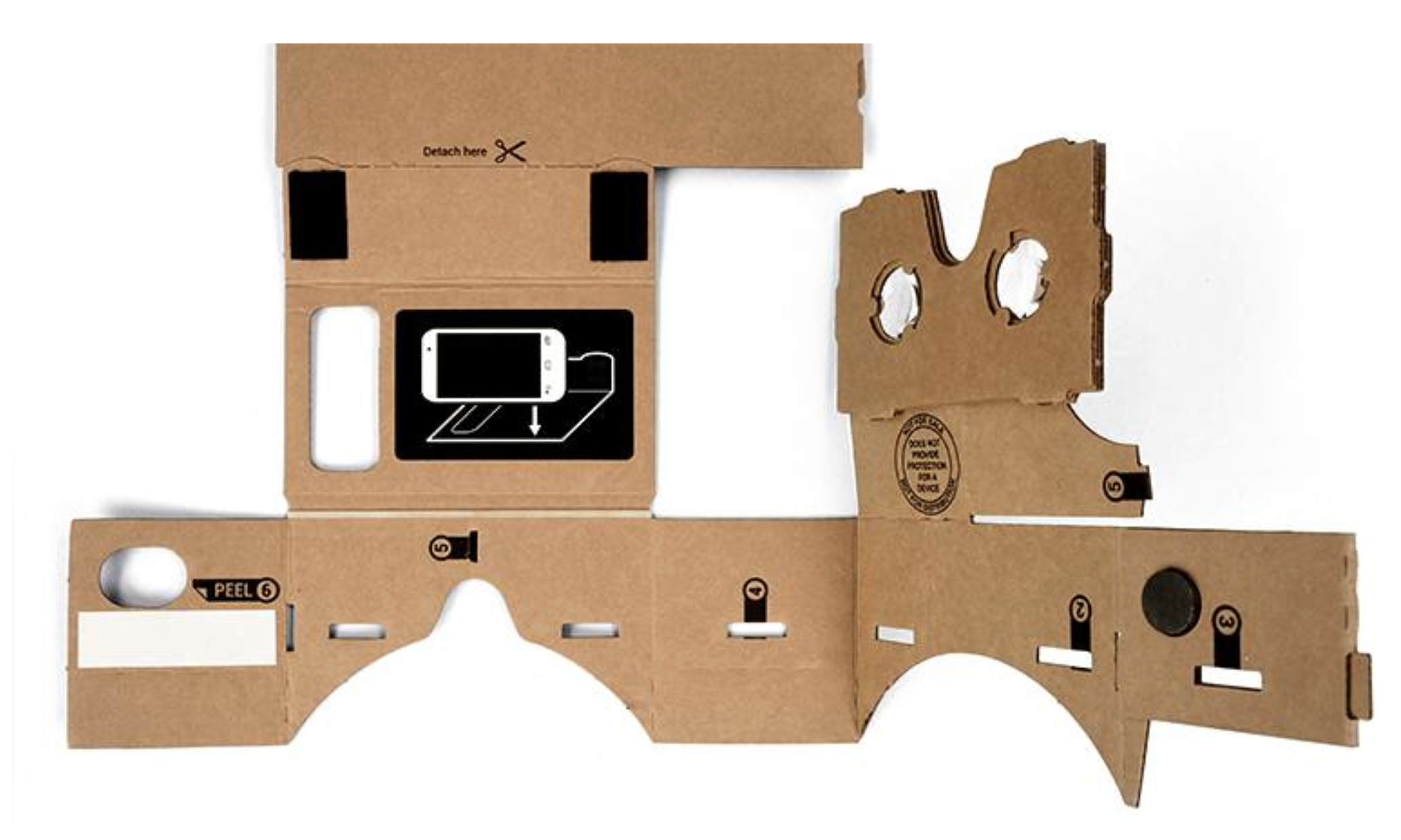 google cardboard - assembly