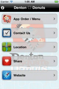 donut shop app