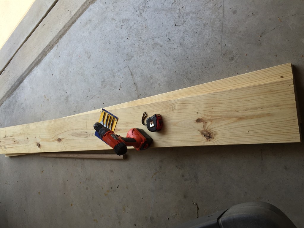 DIY Pegboard for Exercise like American Ninja Warrior