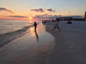 Beach! First night.