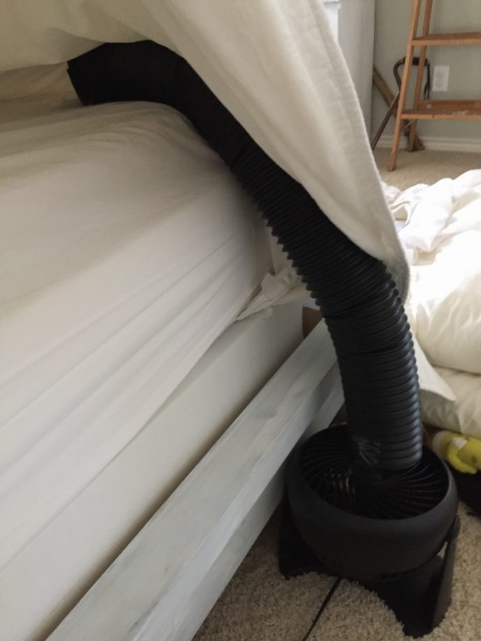 DIY Bed Cooling System